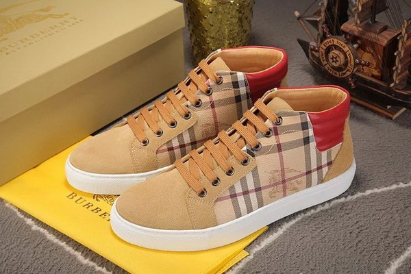 Burberry High-Top Fashion Men Shoes--011